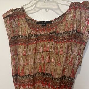 Geometric Patterned Dress